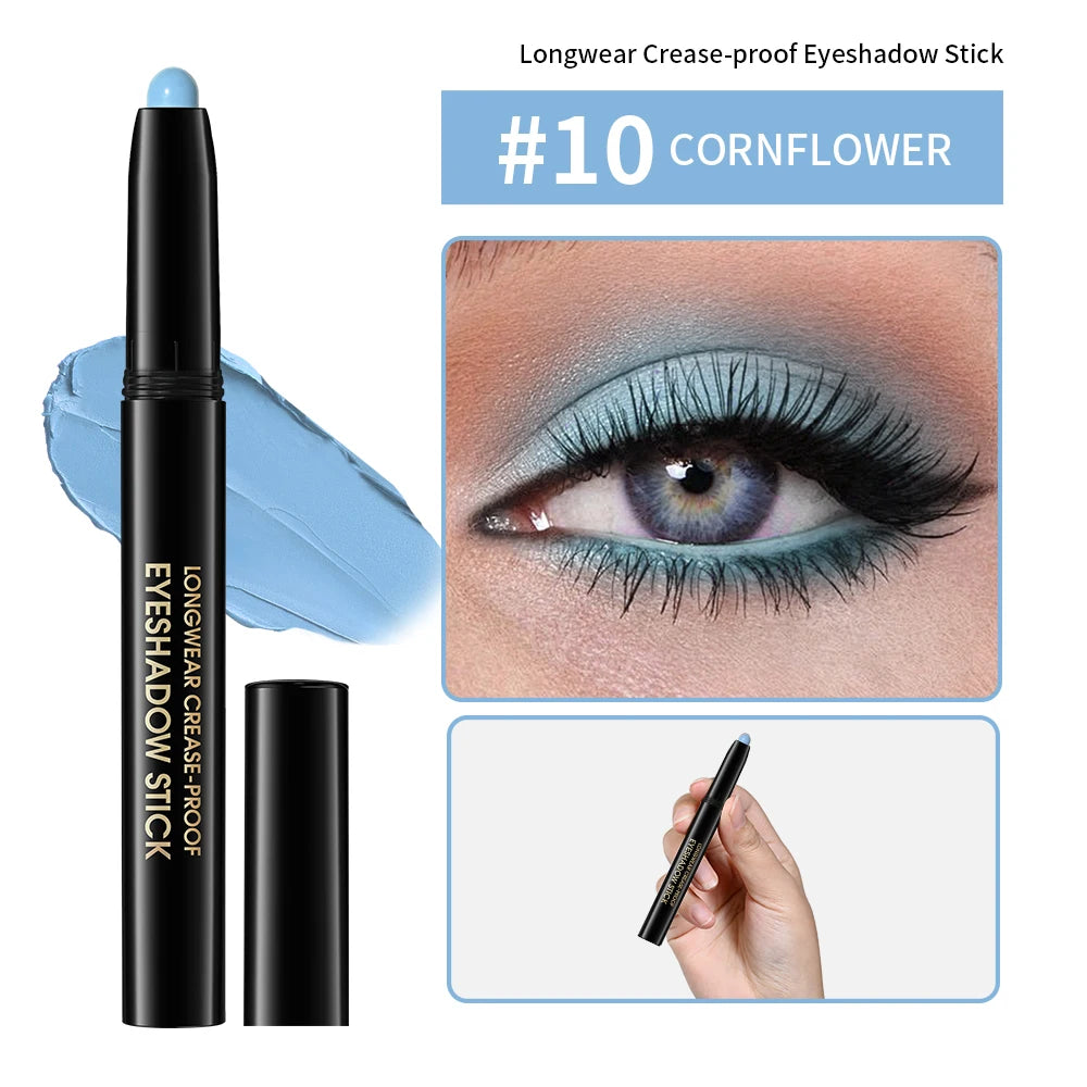 Waterproof Shimmer Eyeliner Pencil for Brightened Eyes - 43