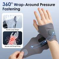 Electric EMS Wrist Massager for Pain Relief and Fatigue