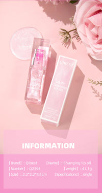 Color-Changing Hydrating Lip Oil Gloss