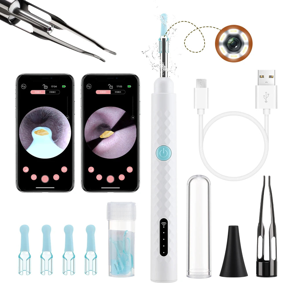 HD Visual Earwax Removal Tool with Camera - 1