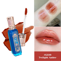 Hydrating Non-Sticky Tinted Lip Gloss for Shiny Long-Lasting Wear