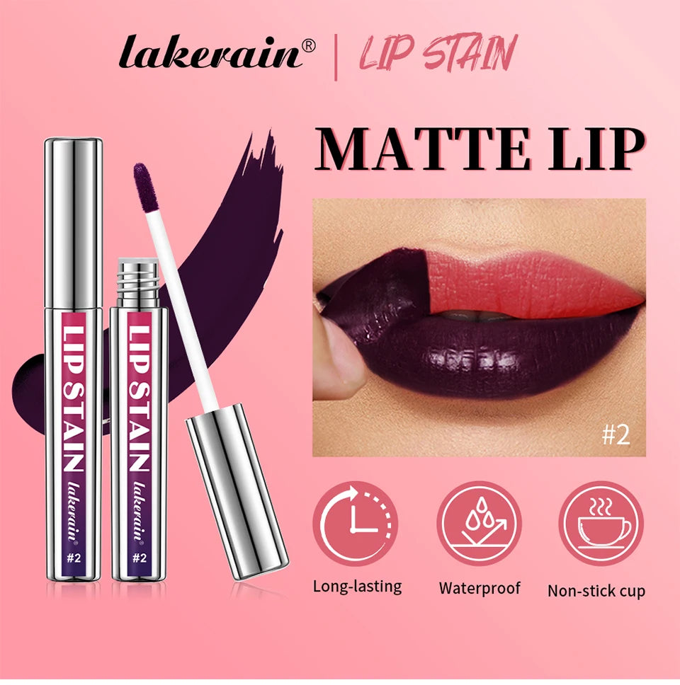 Waterproof Peel-Off Matte Lip Stain - 7