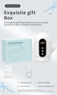 Electric Heated Hand Massager with Air Compression
