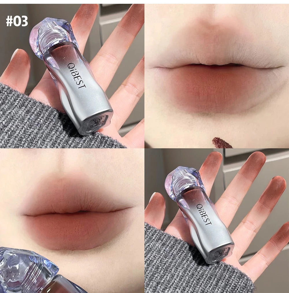 Velvet Matte Liquid Lip Mud for Long-Lasting Wear - 18