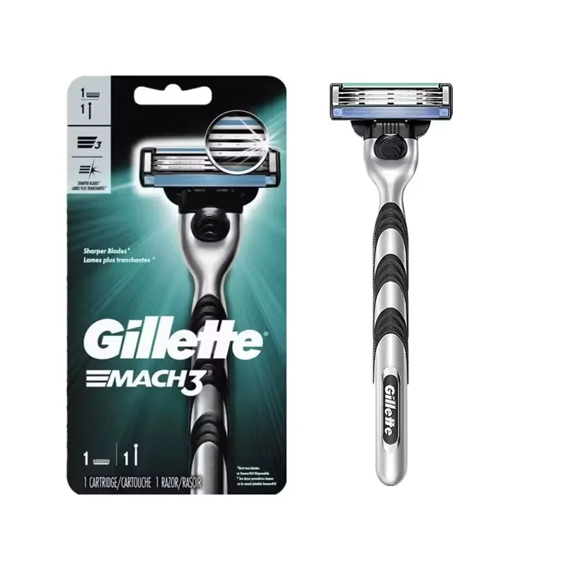 3-Blade Manual Razor for Smooth Precision Shaving - 7