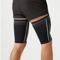Elastic Thigh Compression Sleeve for Sports and Muscle Support