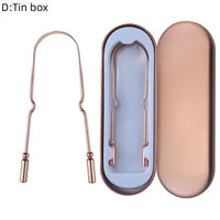 Professional Metal Tongue Scraper for Fresh Breath