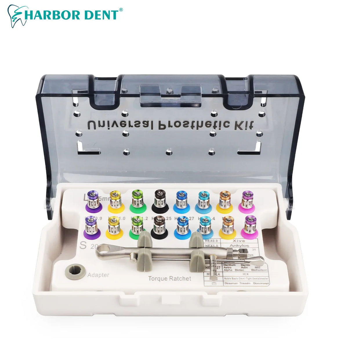 Universal Dental Implant Restoration & Torque Wrench Kit