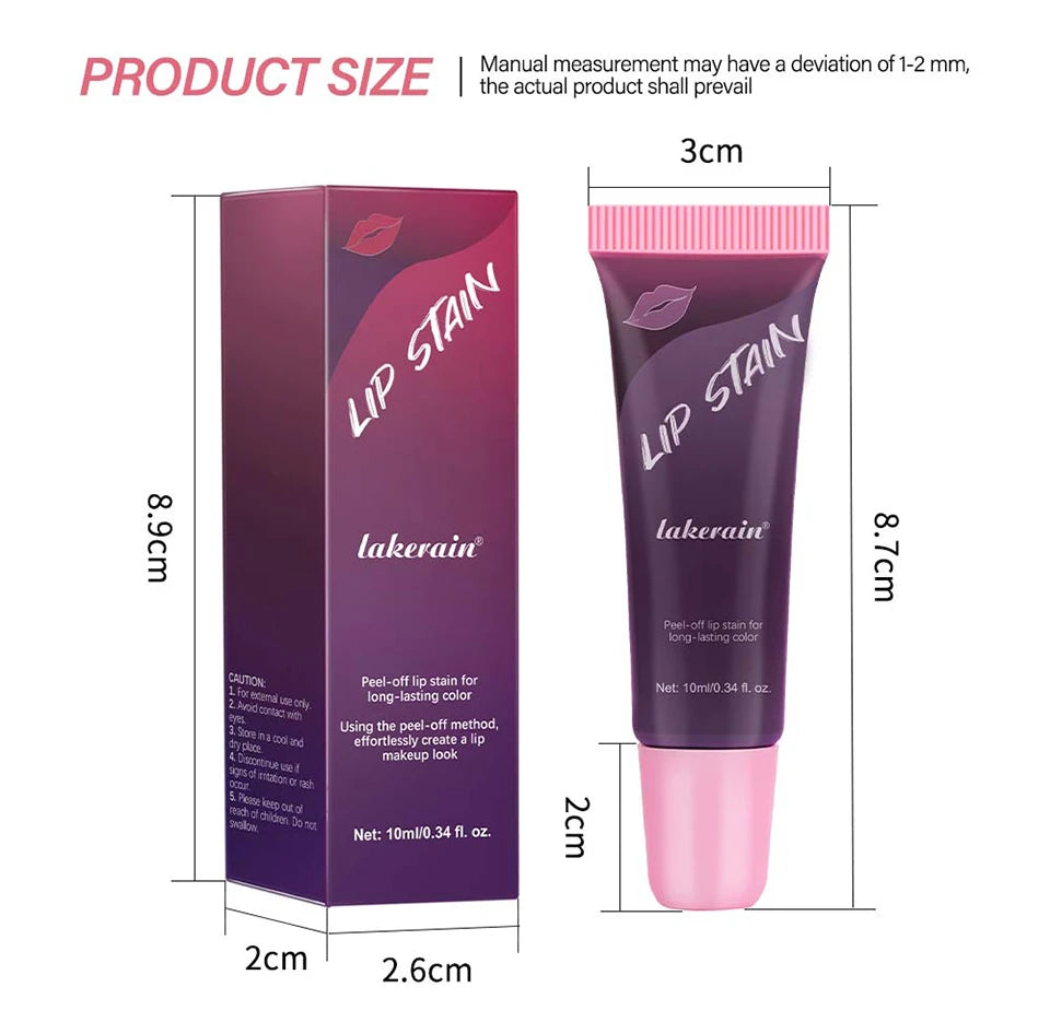 Waterproof Peel-Off Matte Lip Stain - 15