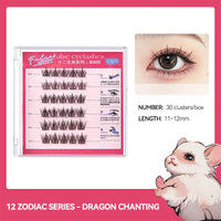 No-Glue DIY Segmented False Eyelashes