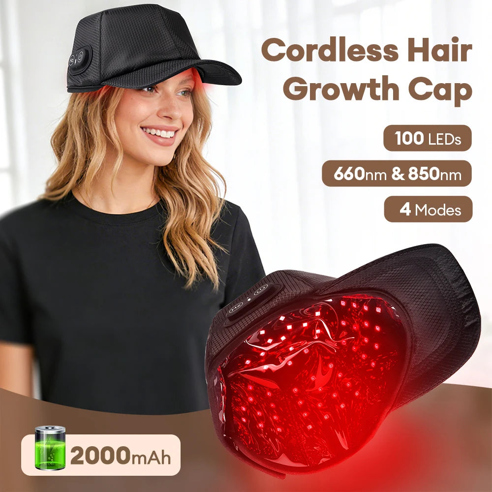 Red Light Therapy Hair Regrowth Cap