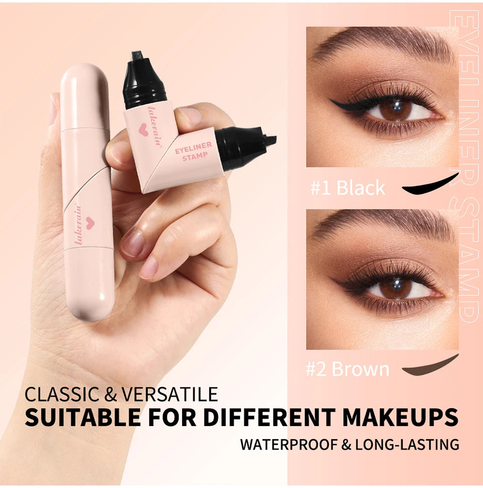 Waterproof Winged Eyeliner Stamp for Perfect Cat Eyes - 9