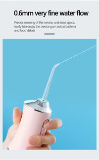 Portable Cordless Water Flosser for Teeth Cleaning