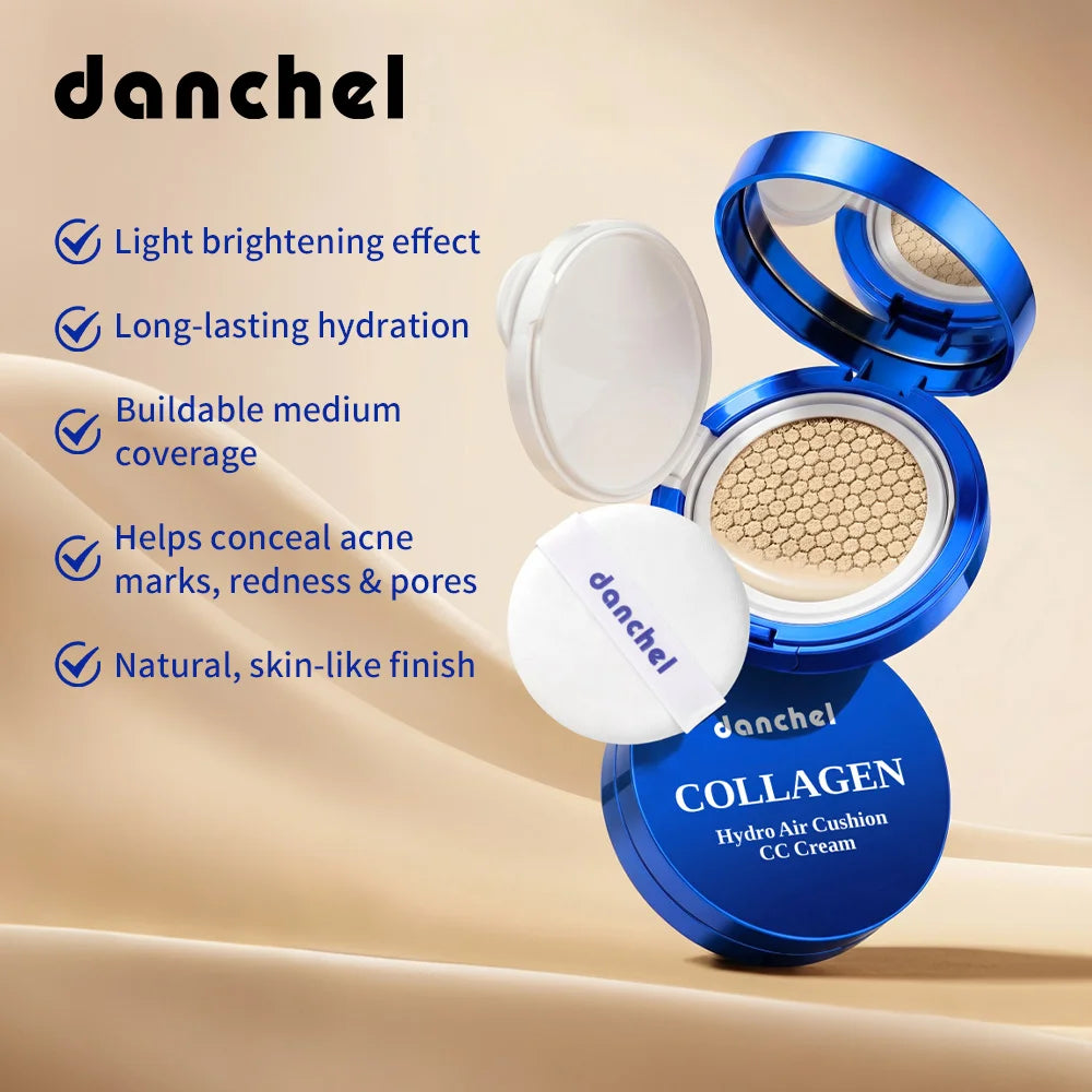 Collagen Hydrating Air Cushion CC Cream for Dewy Skin Finish - 3