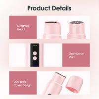 2-in-1 Waterproof Electric Shaver for Painless Body Hair Removal