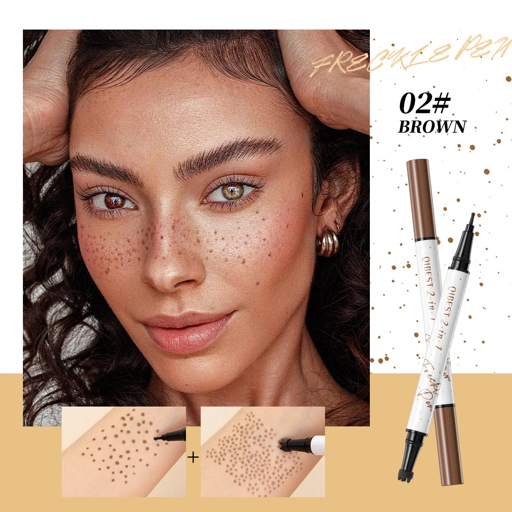 2-in-1 Waterproof Freckle Stamp Pen for Natural Makeup - 22