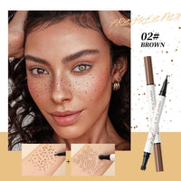 2-in-1 Waterproof Freckle Stamp Pen for Natural Makeup