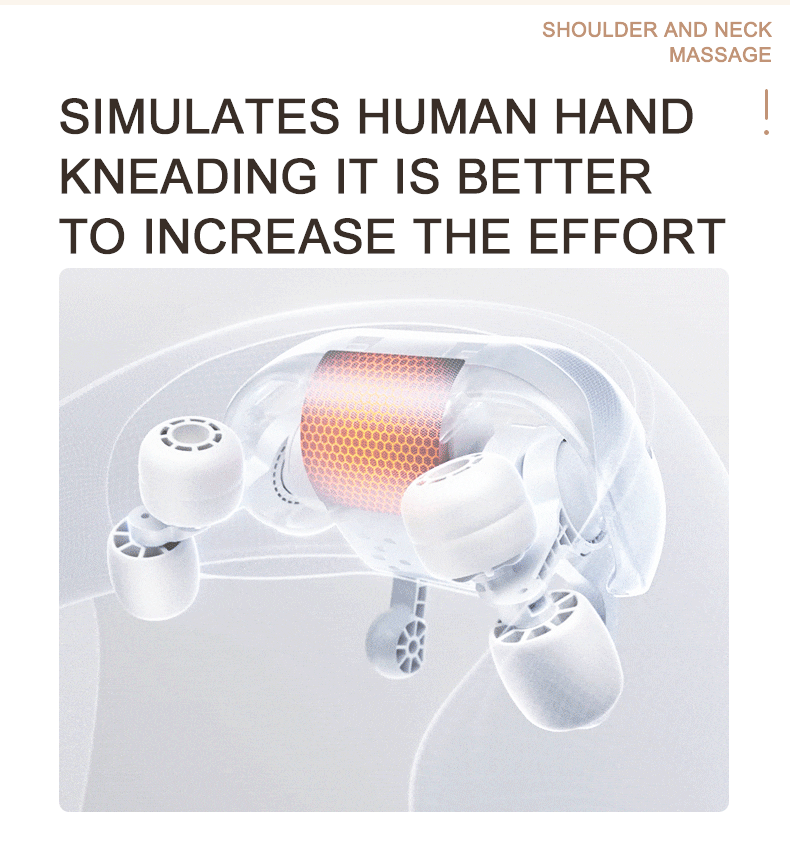 Wireless 6D Neck and Shoulder Deep Tissue Massager - 9