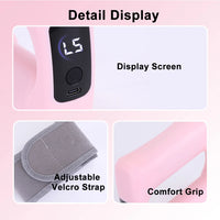 Electric Vibration Fascia Massage Ring for Full Body Muscle Relief