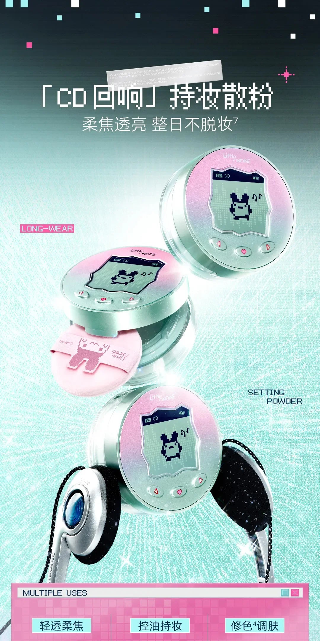 All-in-One Portable Makeup Kit for Travel - 23