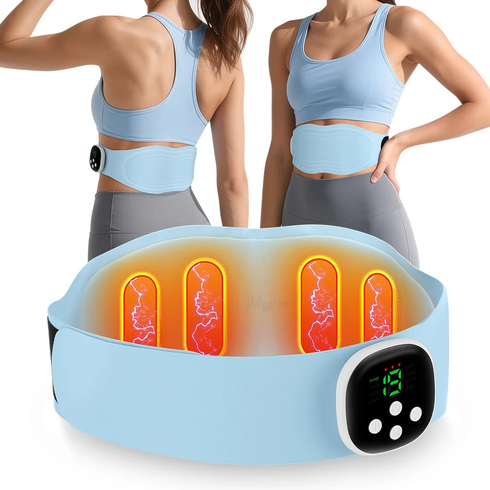 Electric EMS Heating Waist Massager for Pain Relief