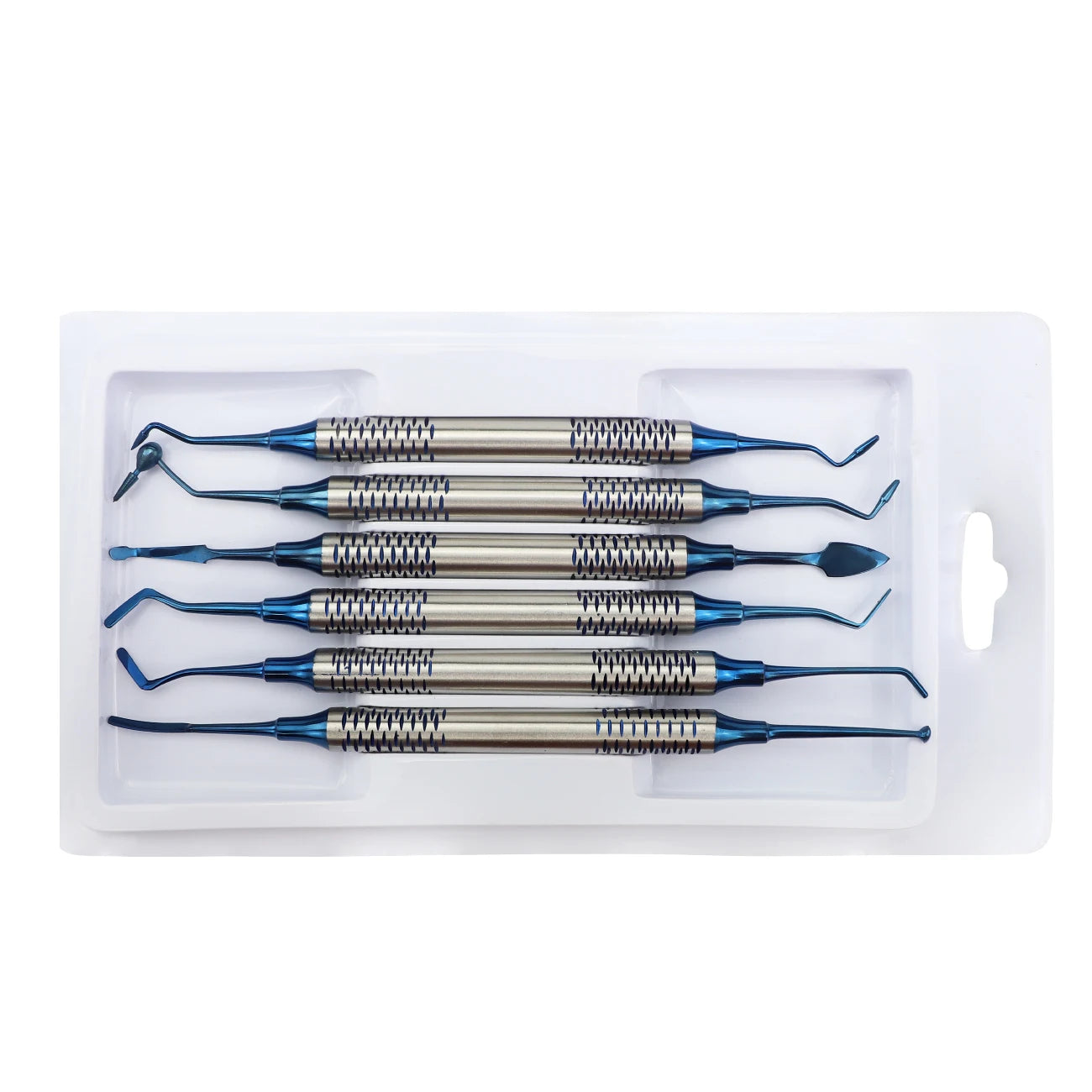 6-Piece Dental Composite Filling Spatula Set - 12