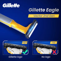 Double-Blade Precision Manual Shaving Razor for Men