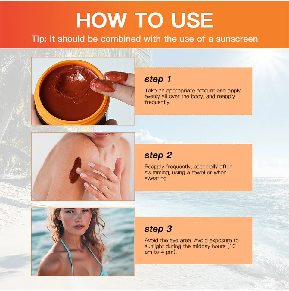 Intensive Tanning Gel for a Deep Sun-Kissed Glow - 15