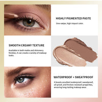Waterproof Cream Eyeshadow Stick for Long-Lasting Makeup