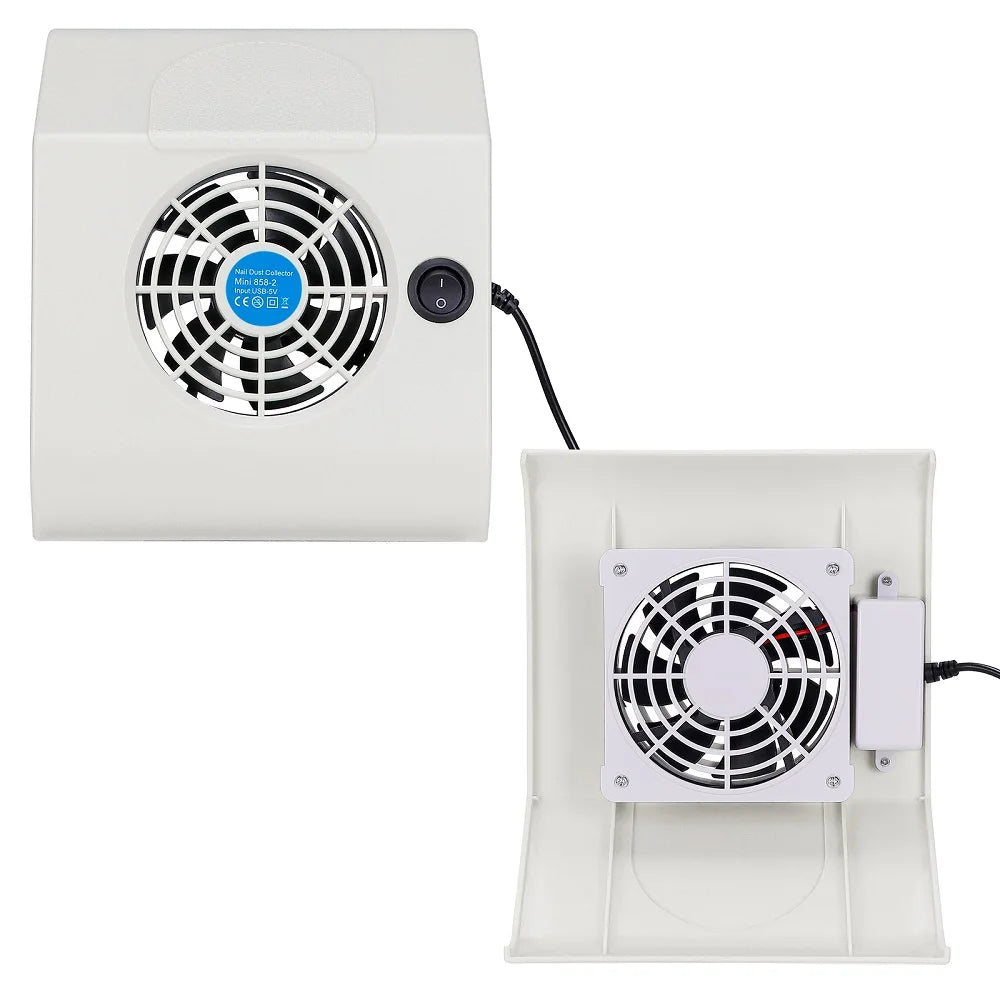 Portable USB Nail Dust Vacuum Collector - 17