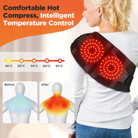Heated Lumbar Massage Belt for Back Pain Relief