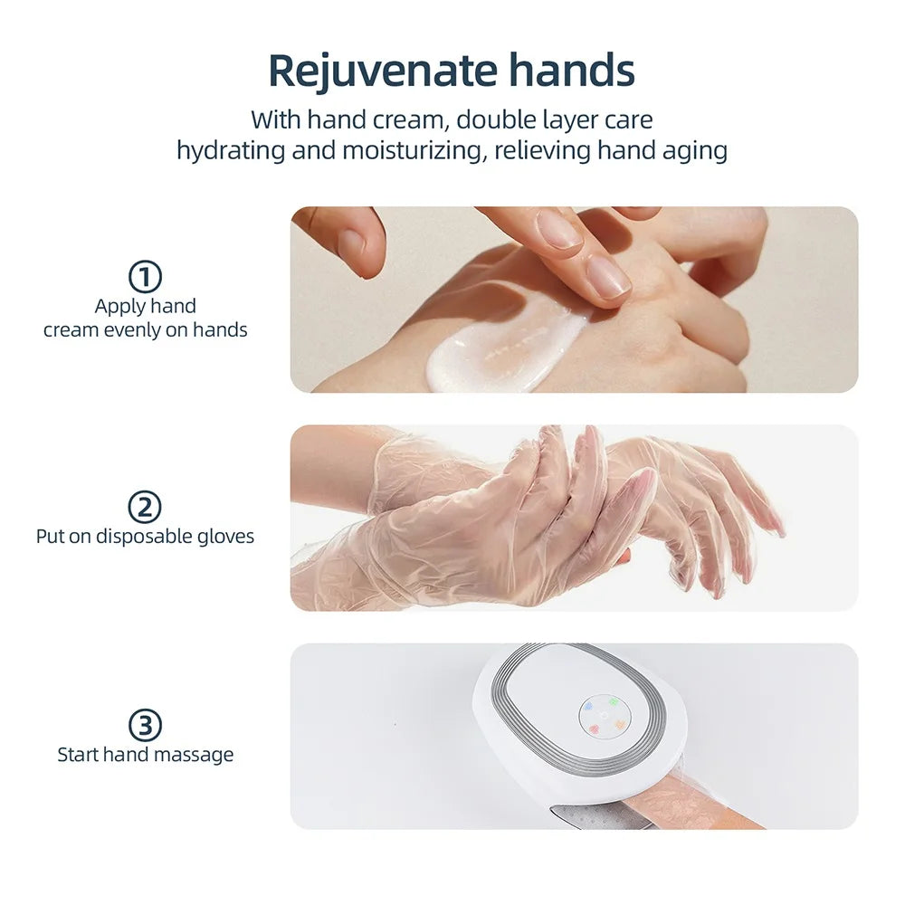 Wireless Electric Hand and Wrist Compression Massager - 18