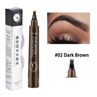 Waterproof 4-Tip Natural Microblading Eyebrow Pen