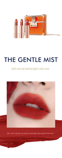 Matte Velvet Lipstick Set in Luxury Gift Case