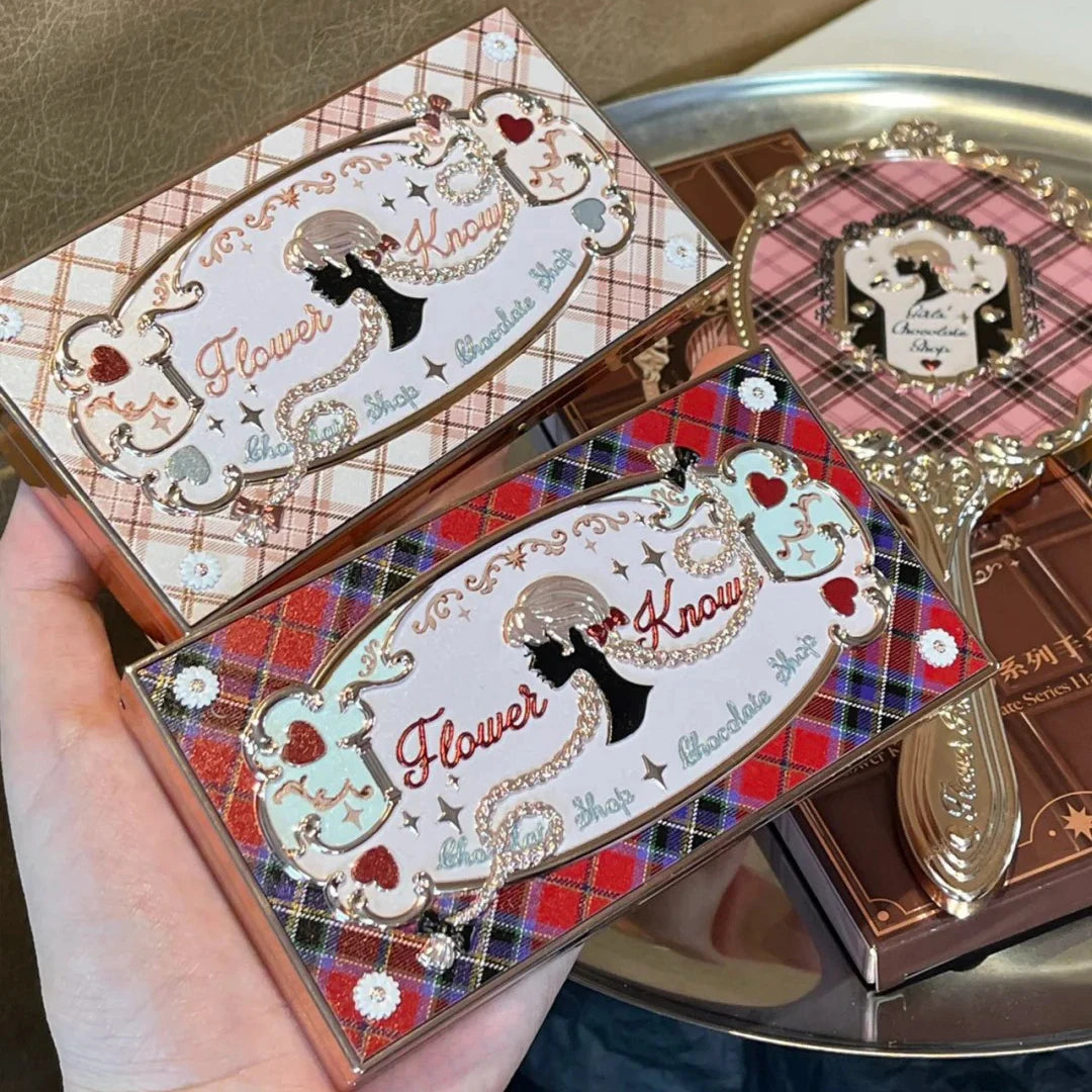 8-Color Chocolate Themed Eyeshadow Palette - 7