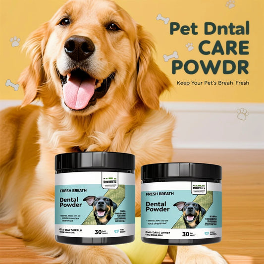 Herbal Dental Care Powder for Dogs and Cats