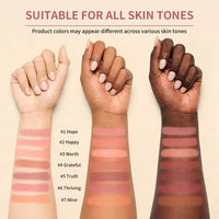 Matte Bouncy Cream-to-Powder Blush for Natural Glow