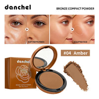 Matte Bronze Pressed Setting Powder for Flawless Contouring