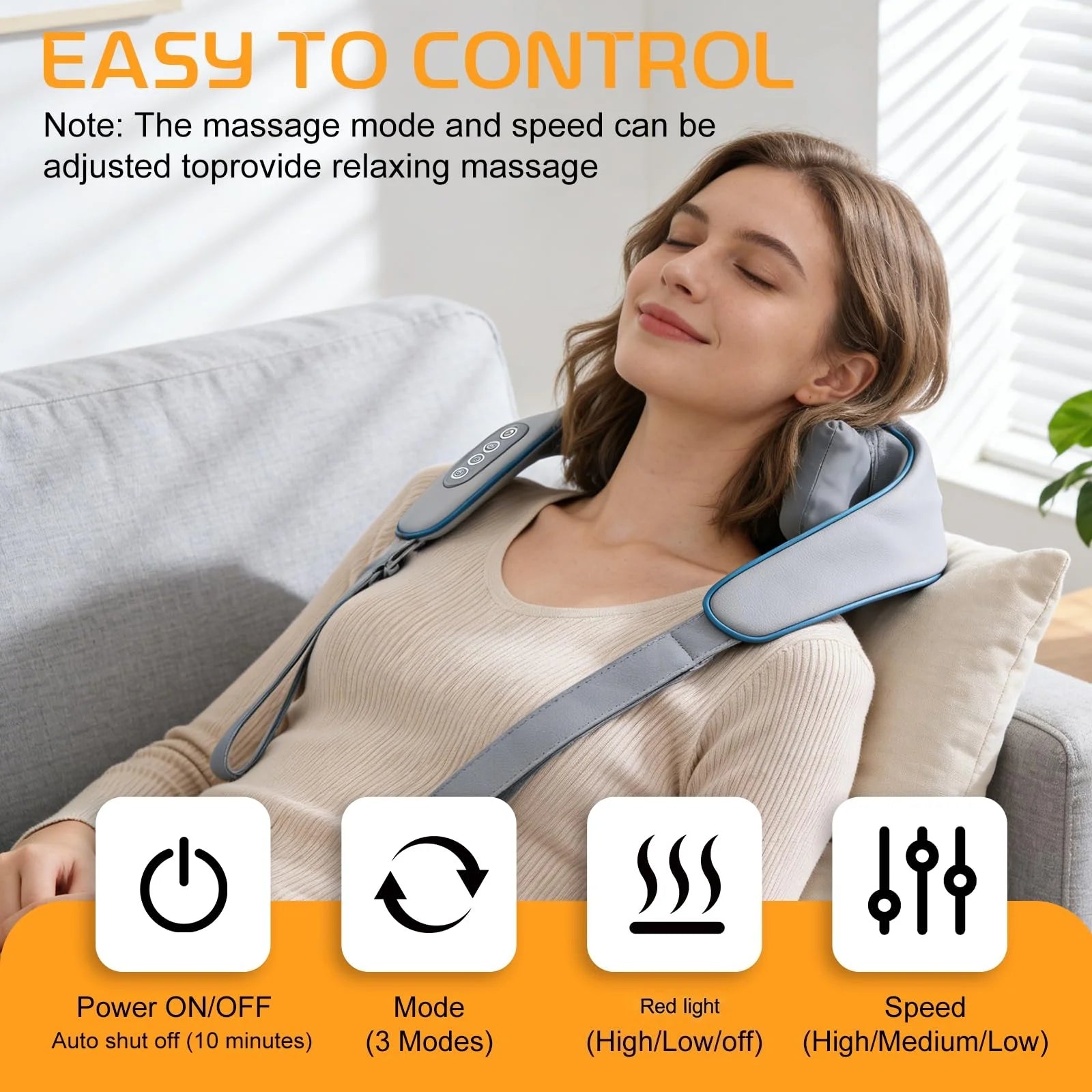 Shiatsu Deep Tissue Neck and Shoulder Massager - 2