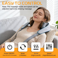 Shiatsu Deep Tissue Neck and Shoulder Massager