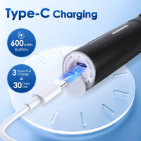 Rechargeable Rotating Electric Toothbrush with 4 Heads