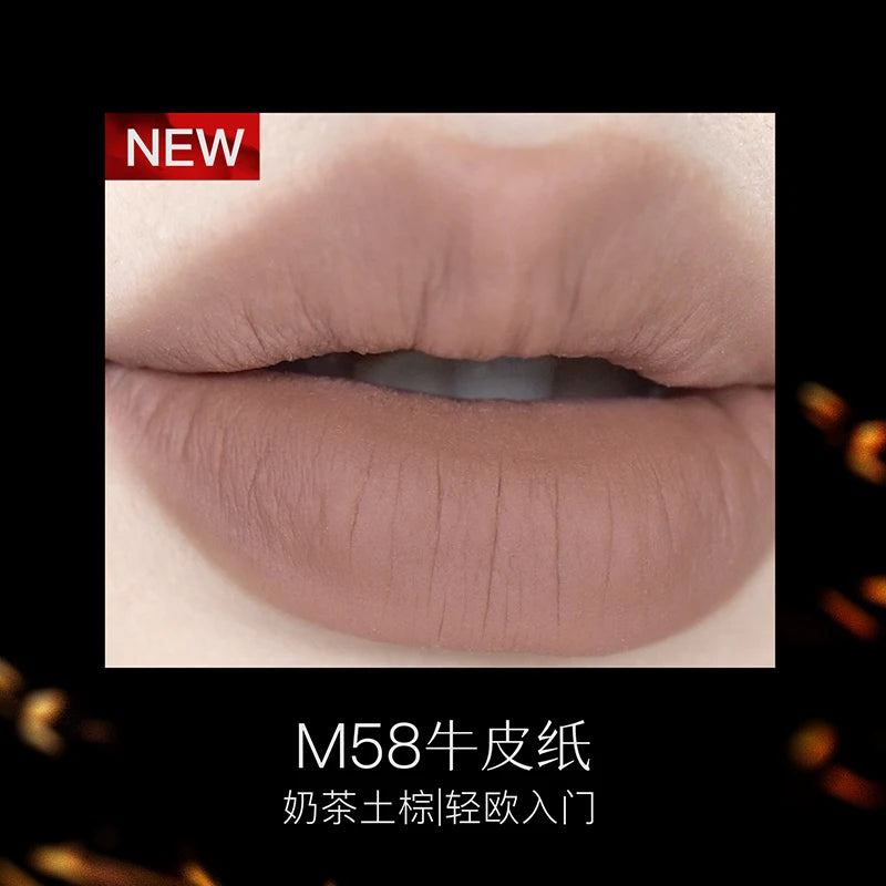 Velvet Matte Liquid Lipstick - Long-Lasting Waterproof Lip Stain - 52