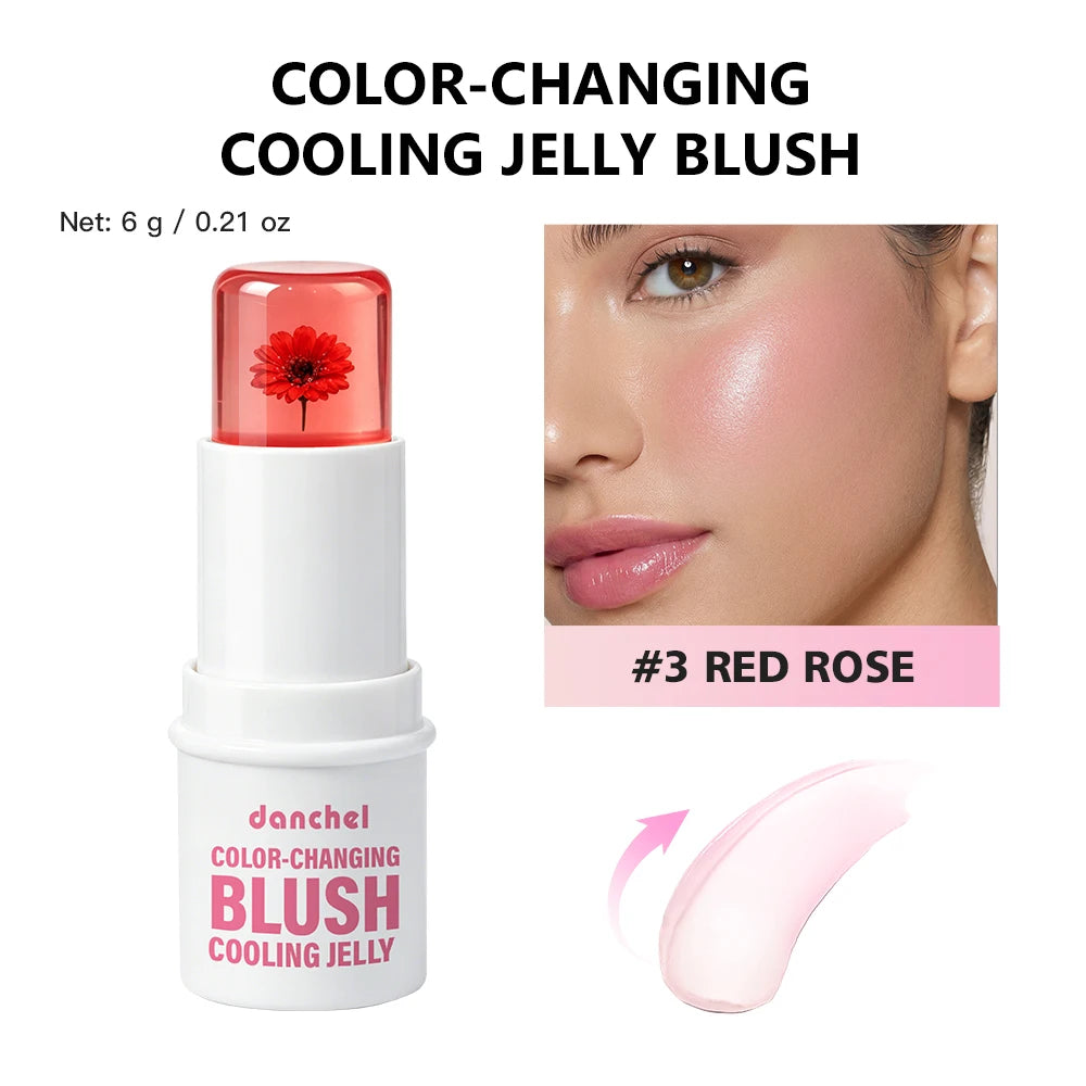 pH-Adaptive Color Changing Jelly Blush Stick - 21