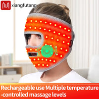 Red Light Heating Facial Massage Mask