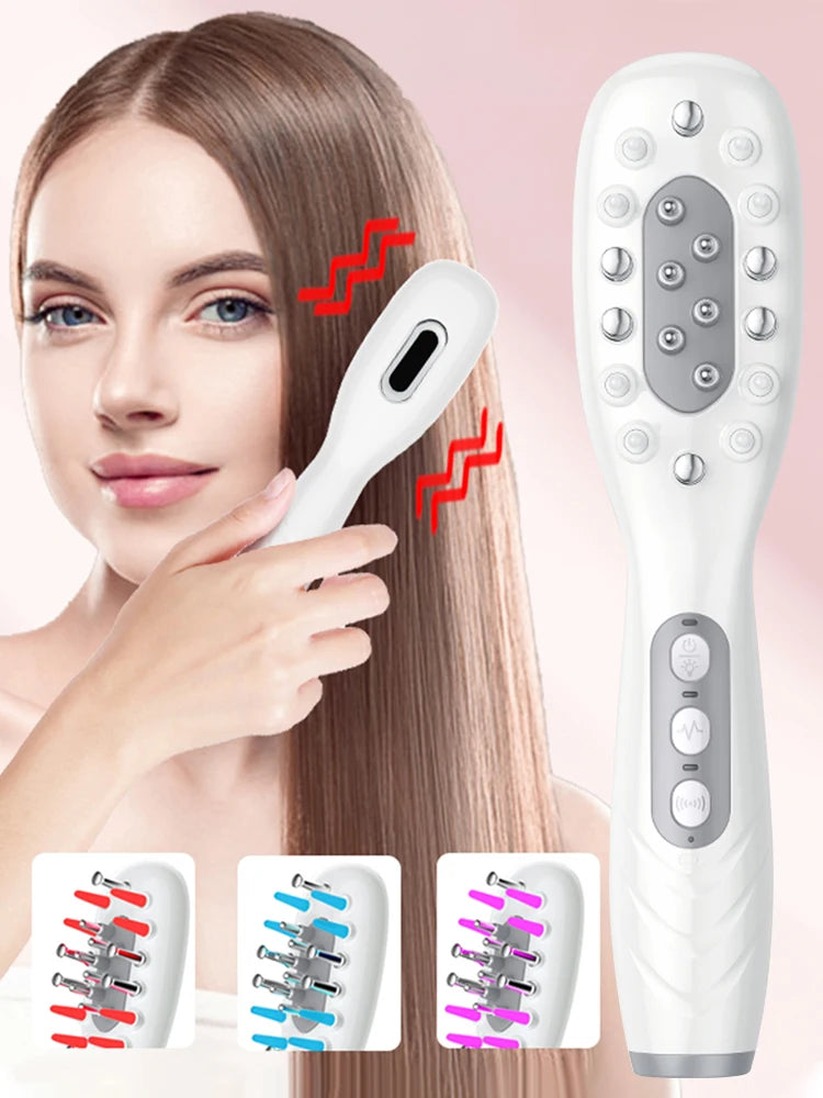 Electric Scalp Massager & Hair Growth Oil Applicator - 23
