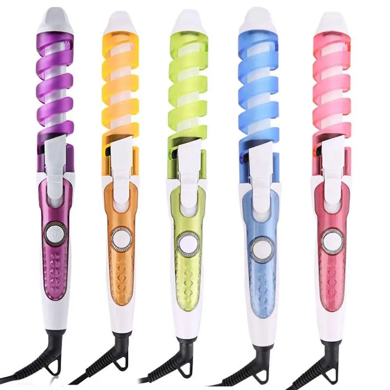 Automatic Spiral Hair Curling Iron - 6