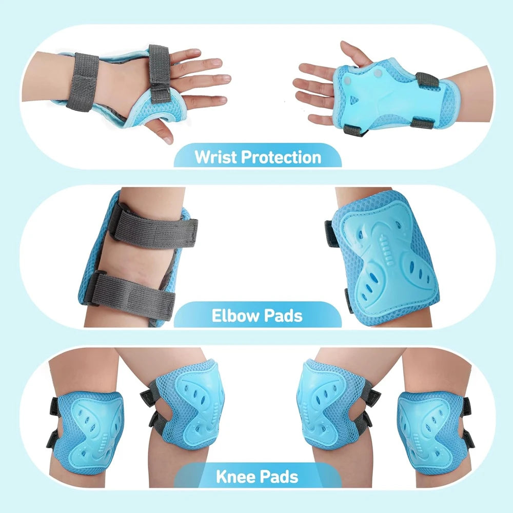 Kids Protective Gear Set for Skating and Cycling - 10