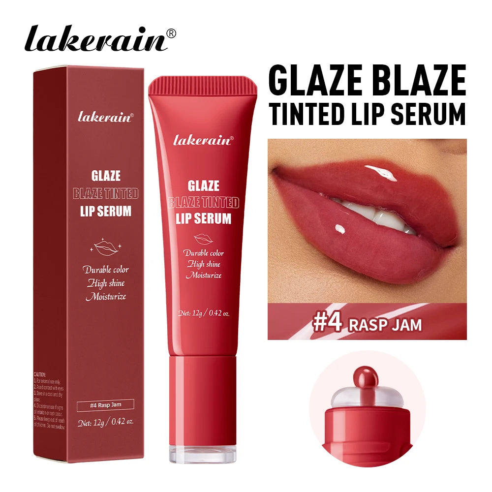Hydrating Tinted Lip Serum for Plump Glossy Lips - 16