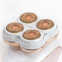 Portable Four-Blade Painless Hair Remover