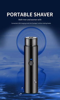 Portable Mini Electric Shaver for Smooth Travel Grooming